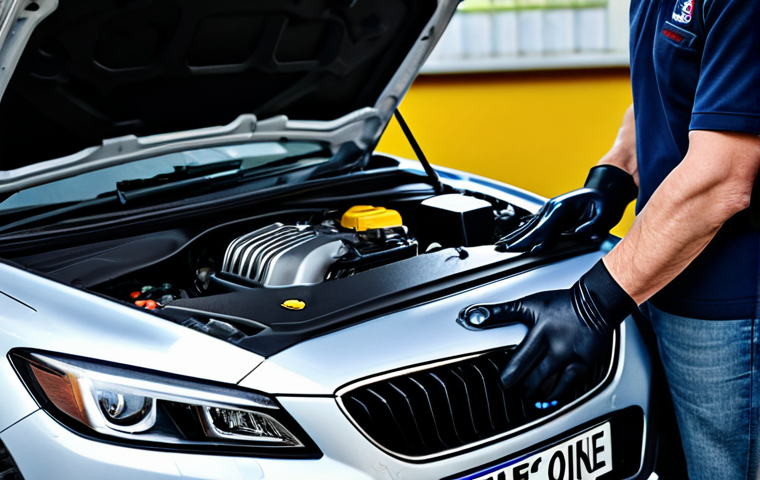 차량 응급 키트를 위한 방수 장갑 - **

"Close-up of hands wearing waterproof gloves gripping a steering wheel. Interior of a car. Raind...