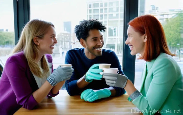 스타일리시한 가죽 장갑 추천 - **Prompt:** A rugged yet fashionable man in his early 30s, standing in a rustic, sun-dappled worksho...