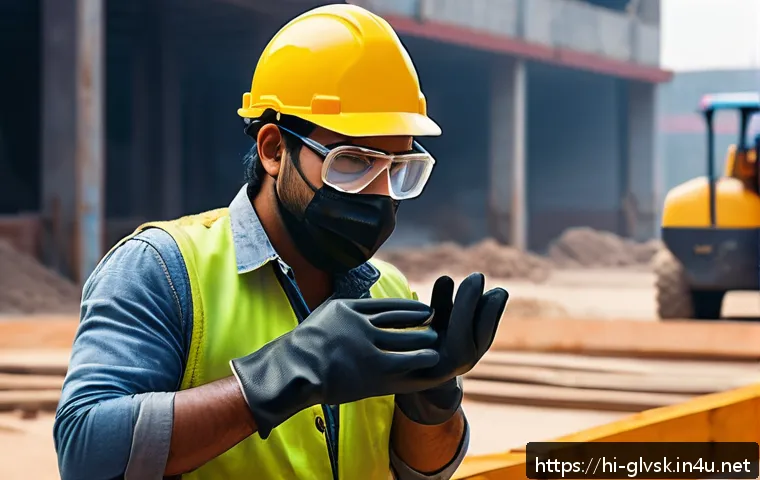 산업용 방진 장갑 리뷰 관련 이미지 1