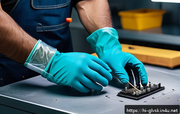 산업용 방진 장갑 리뷰 관련 이미지 2